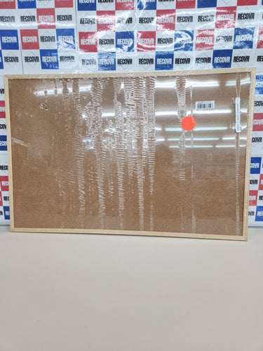 Tablón Corcho 40x30cm con Marco de Madera , Tablón de Anuncios de Corcho Tablón de Anuncios ALLboards